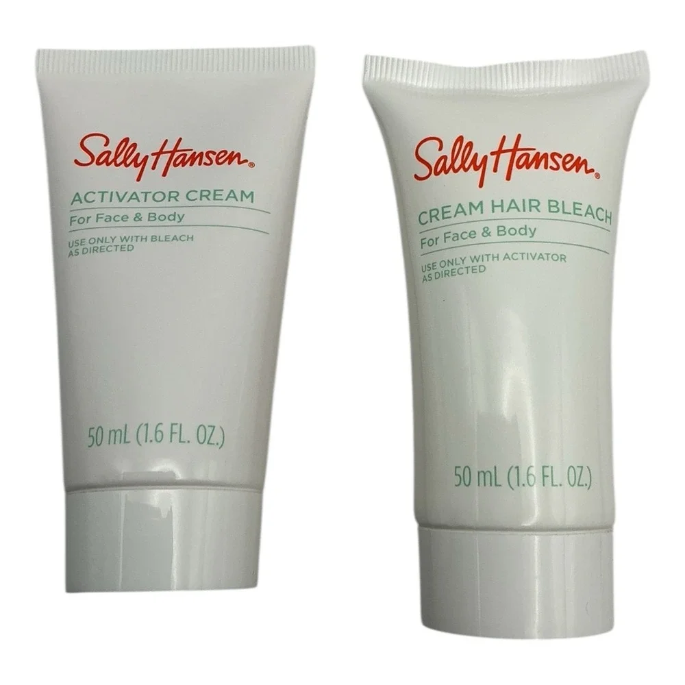 Sally Hansen - Bleach Cream for Face & Body‎ (50mL Kit) - Hair Lightening